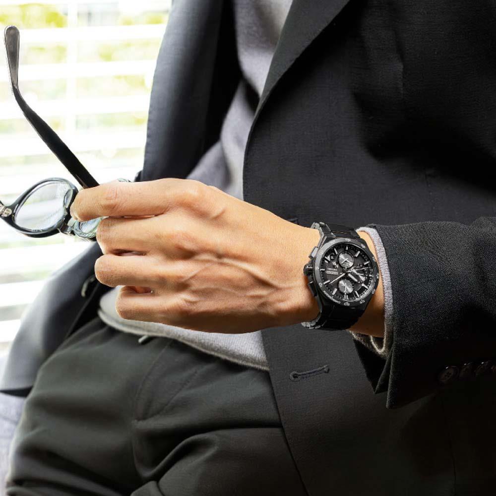  Seiko Astron SSH155J1 Al quarzo solare 43,25 mm - SEIKO