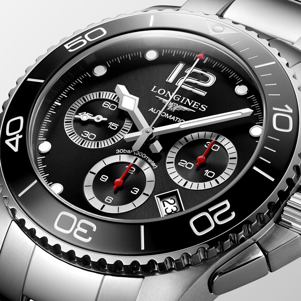  Longines Hydroconquest L3.883.4.56.6 Automatico crono 43 mm - LONGINES