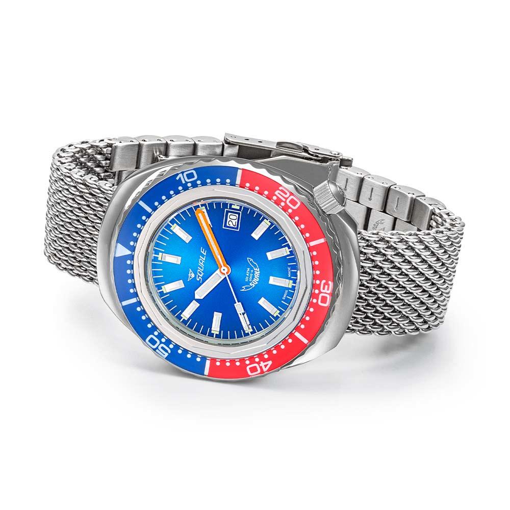  Squale 2002 Blue-Red 2002.SS.BLR.BL.ME22 44,00 mm - SQUALE