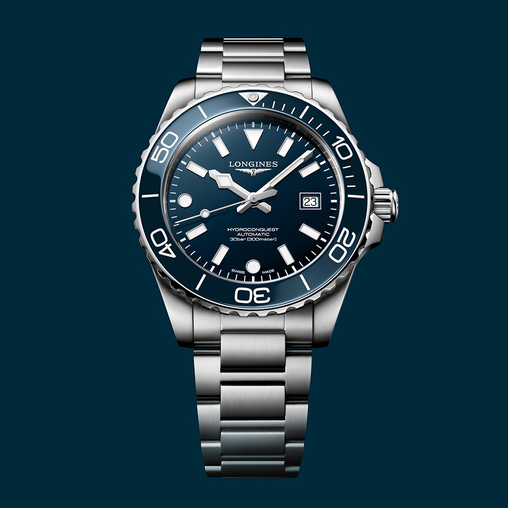 Longines Hydroconquest L3.788.4.96.6 Automatico 42&nbsp;mm - LONGINES