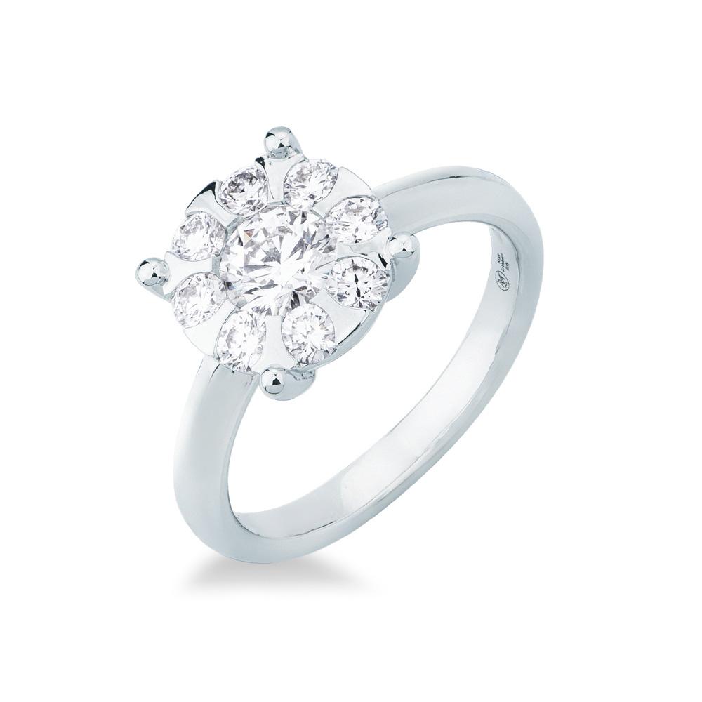 Anello solitario diamanti multipietra 1,13ct di Mirco Visconti - MIRCO VISCONTI