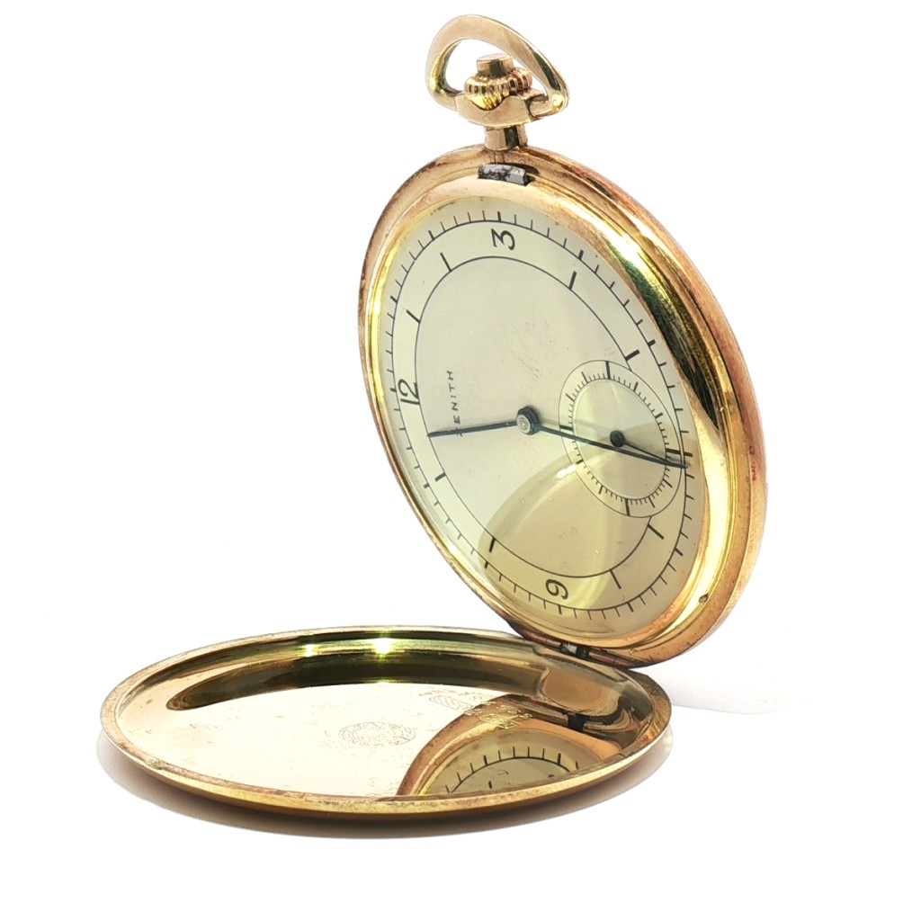  Zenith Oro giallo 14kt Manuale Silver 46 mm - ZENITH