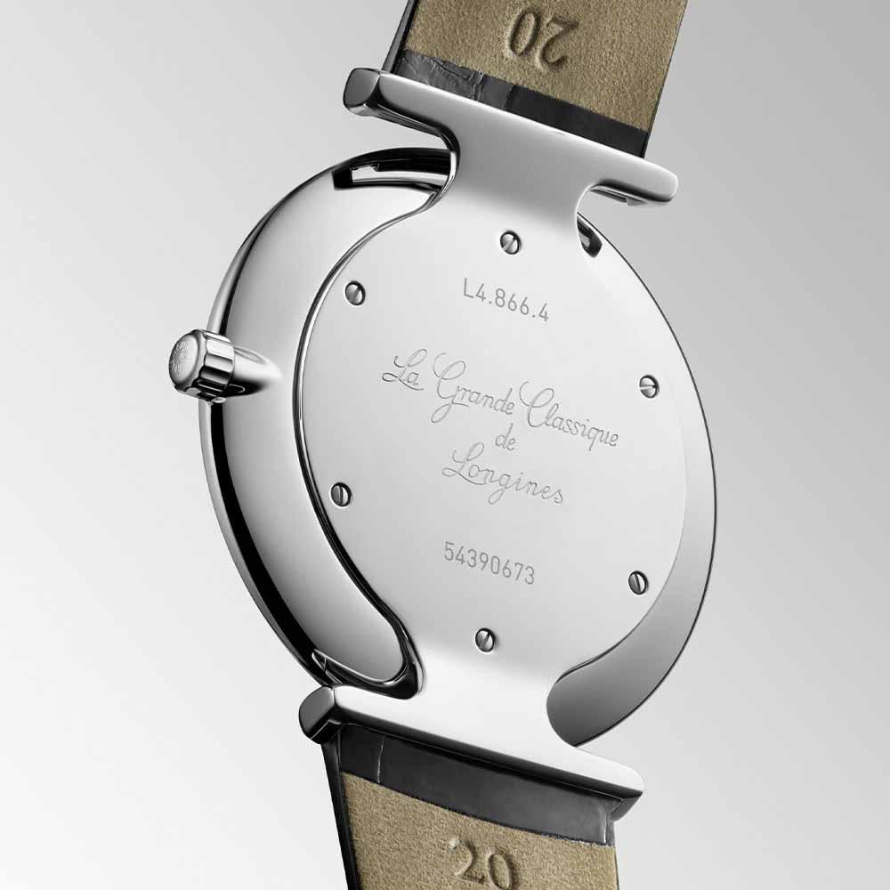  Longines La Grande Classique L4.866.4.51.2 Al Quarzo 38 mm - LONGINES