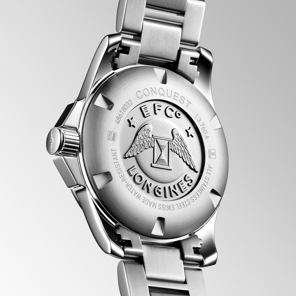  Longines Conquest L3.760.4.76.6 Al Quarzo 43 mm - LONGINES