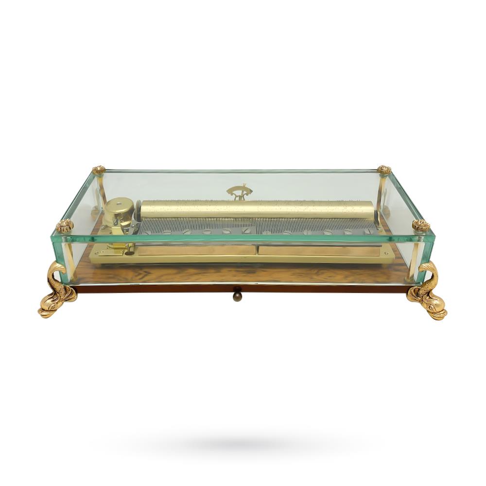 Carillon Reuge Music Dauphin cristallo tastiera 144 note - REUGE MUSIC