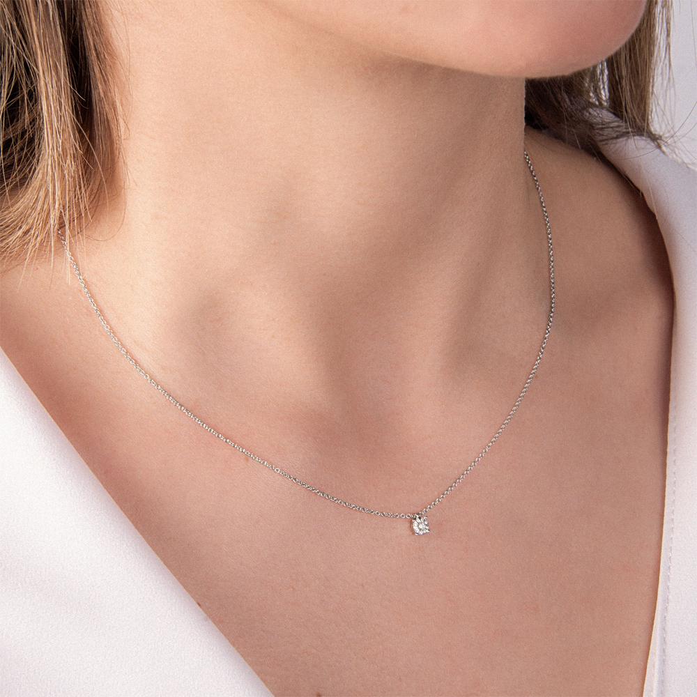  Necklace multistone solitaire diamonds 0,06ct Mirco Visconti - MIRCO VISCONTI