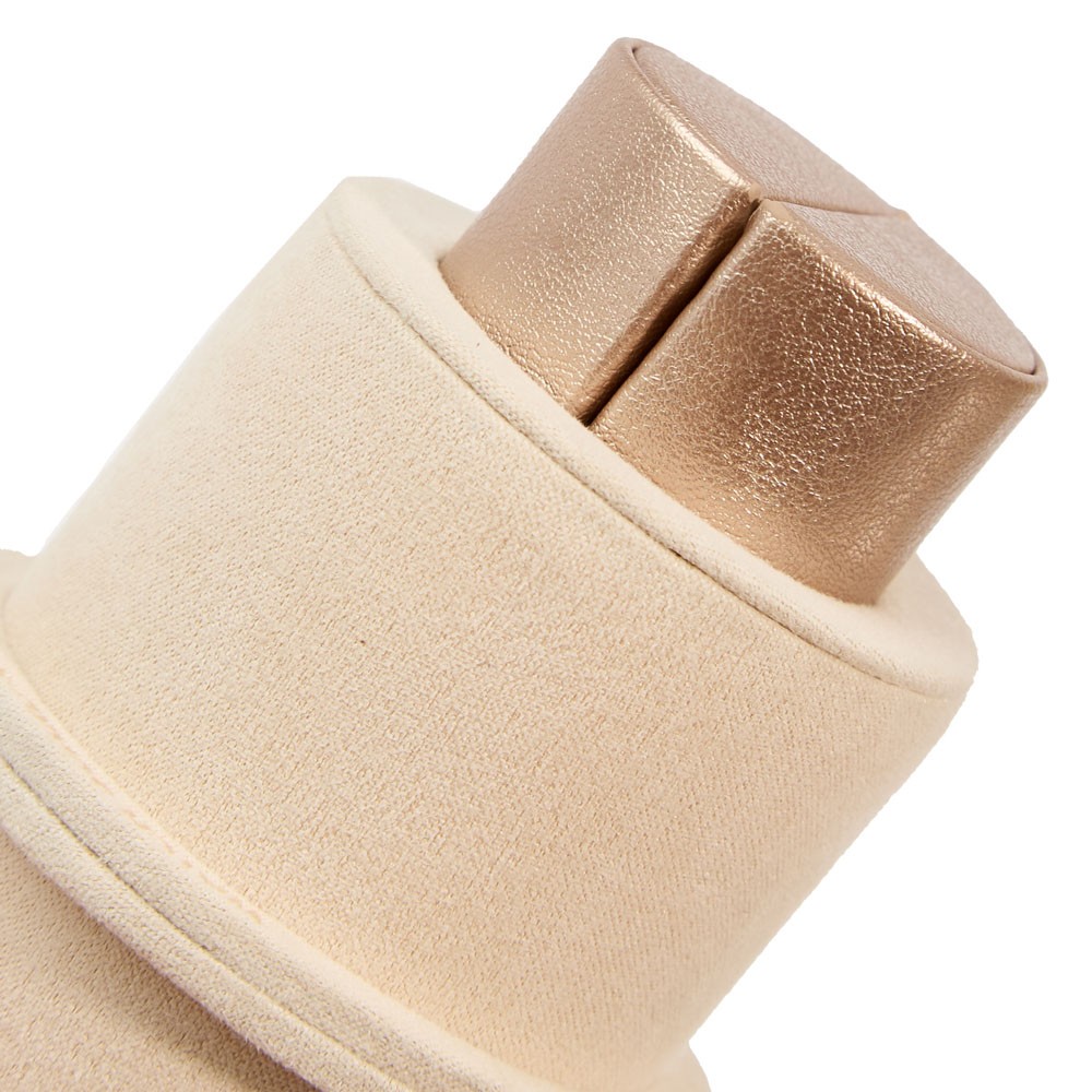  Rotolo doppio per orologi con custodia per gioielli - Oro rosa - WOLF