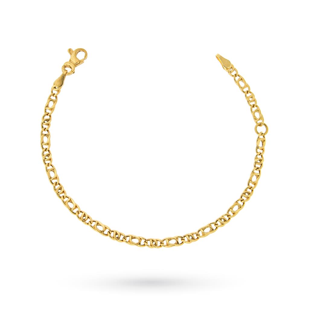 Baby bracelet yellow gold 15cm - 