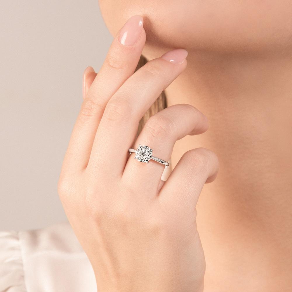 Anello solitario diamanti multipietra 0,63ct di Mirco Visconti - MIRCO VISCONTI