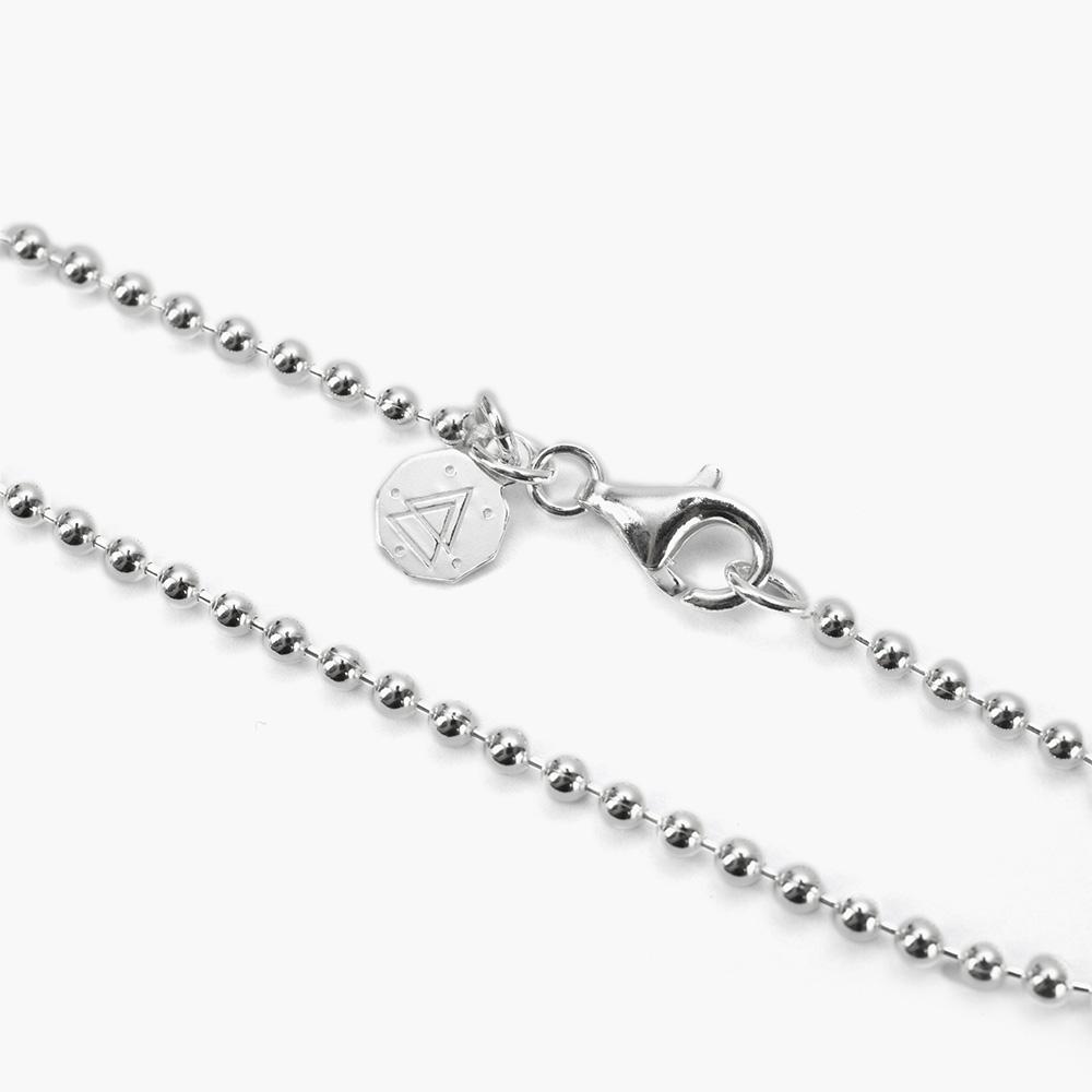 Nove25 shiny silver 250 sphere bracelet - NOVE25