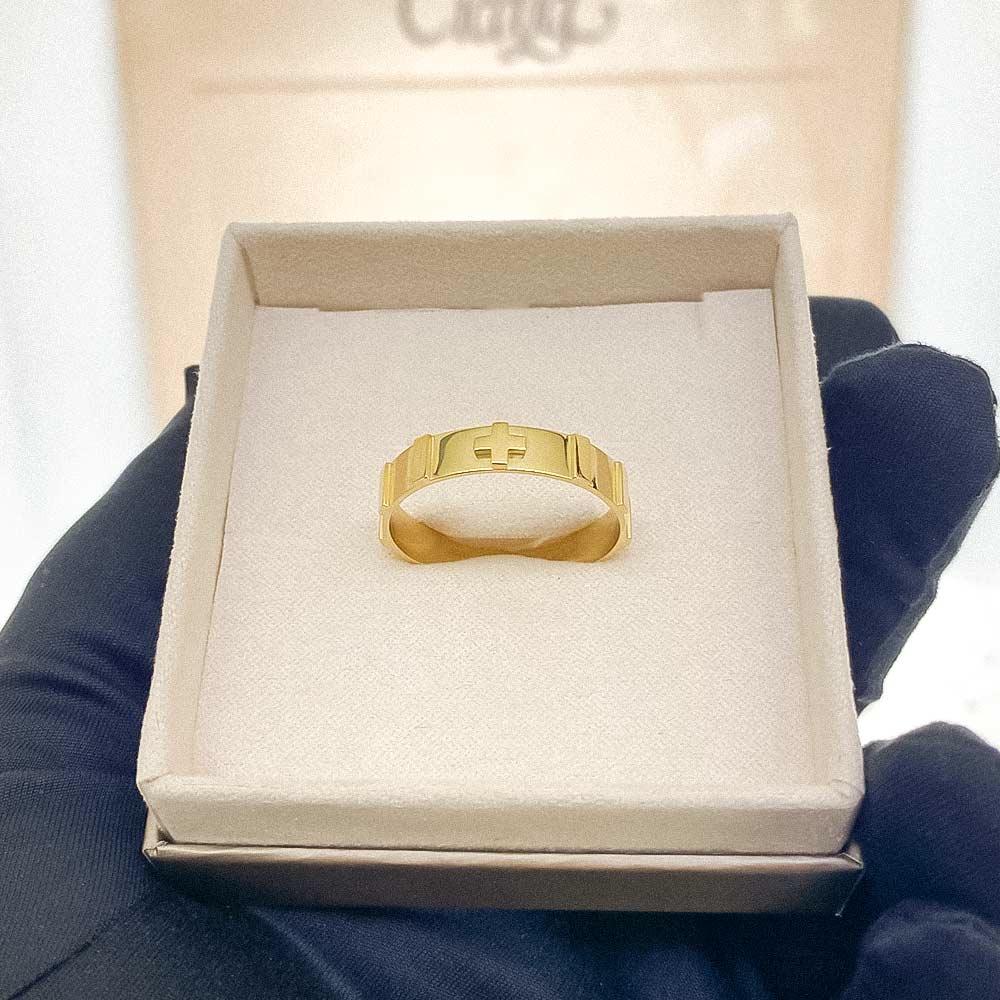  Fede nuziale Rosario oro giallo 18kt Misura 20-35 - CICALA