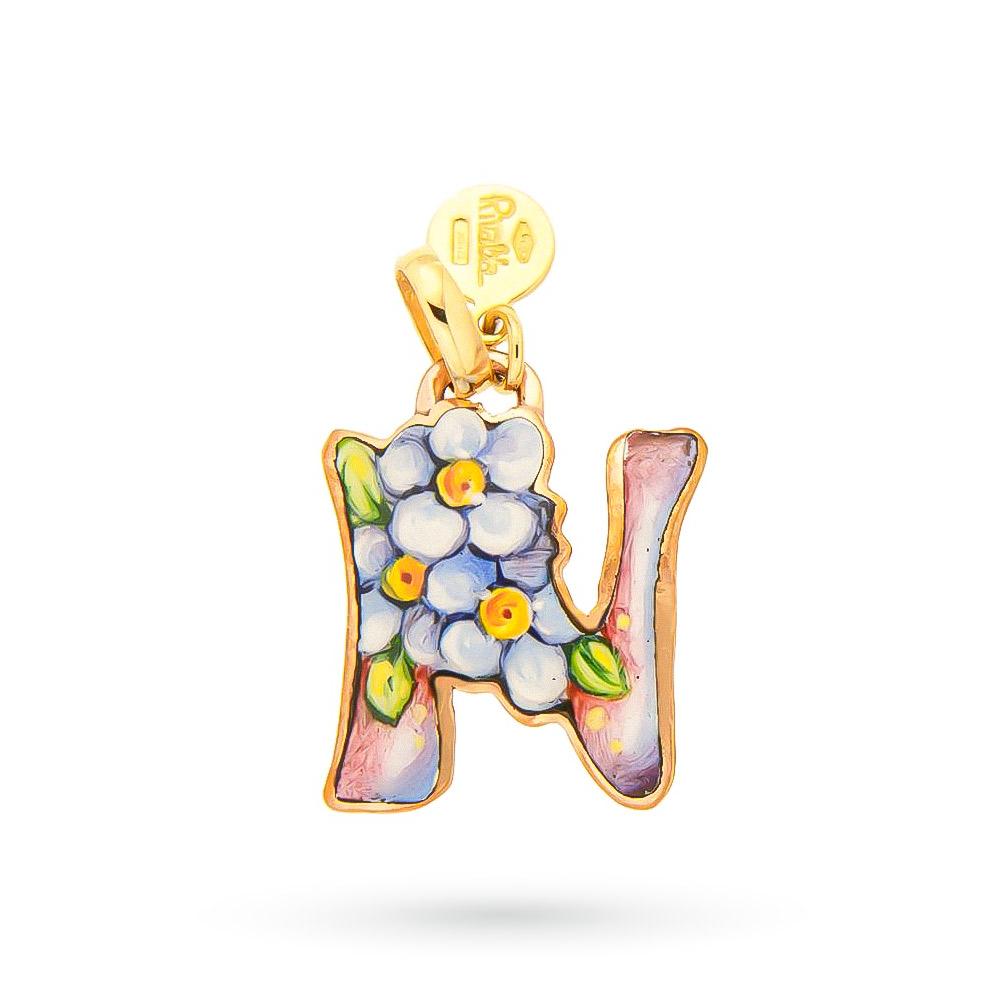 Ciondolo Iniziale N Gabriella Rivalta Non ti scordar di me - GABRIELLA RIVALTA