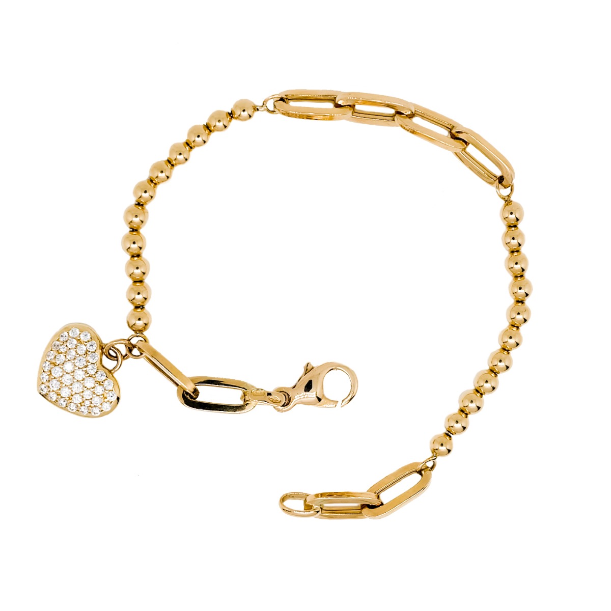 bracciale-catena-e-sfere-lucide