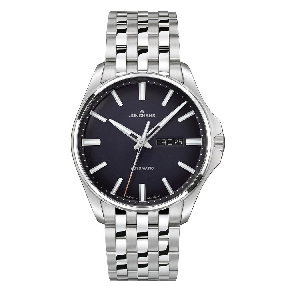 Junghans Meister S Automatic 27-4411.44 Blu notte 32,7 mm - JUNGHANS