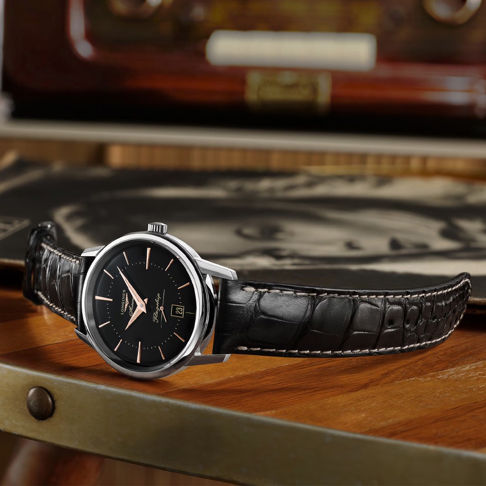  Longines Heritage Classic L4.795.4.58.0 Automatico 38.50&nbsp;mm - LONGINES