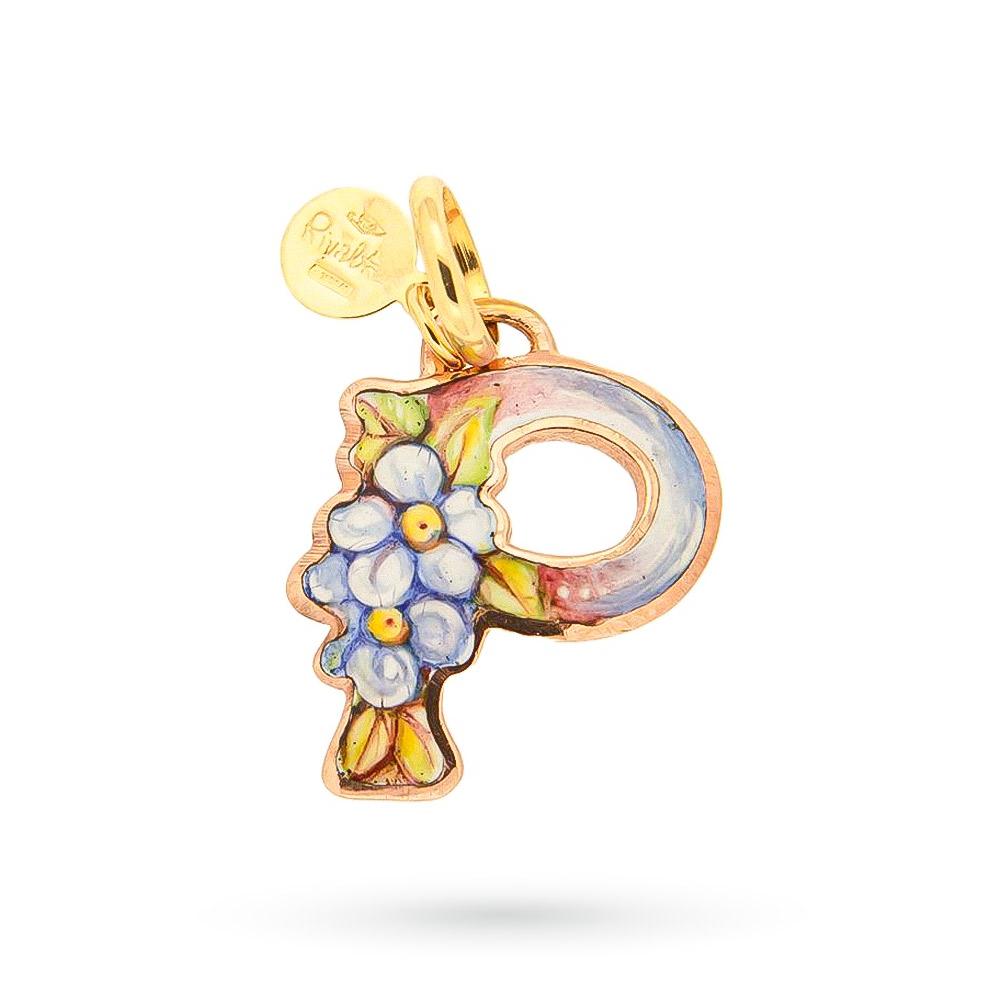 Ciondolo Iniziale P Gabriella Rivalta Non ti scordar di me - GABRIELLA RIVALTA