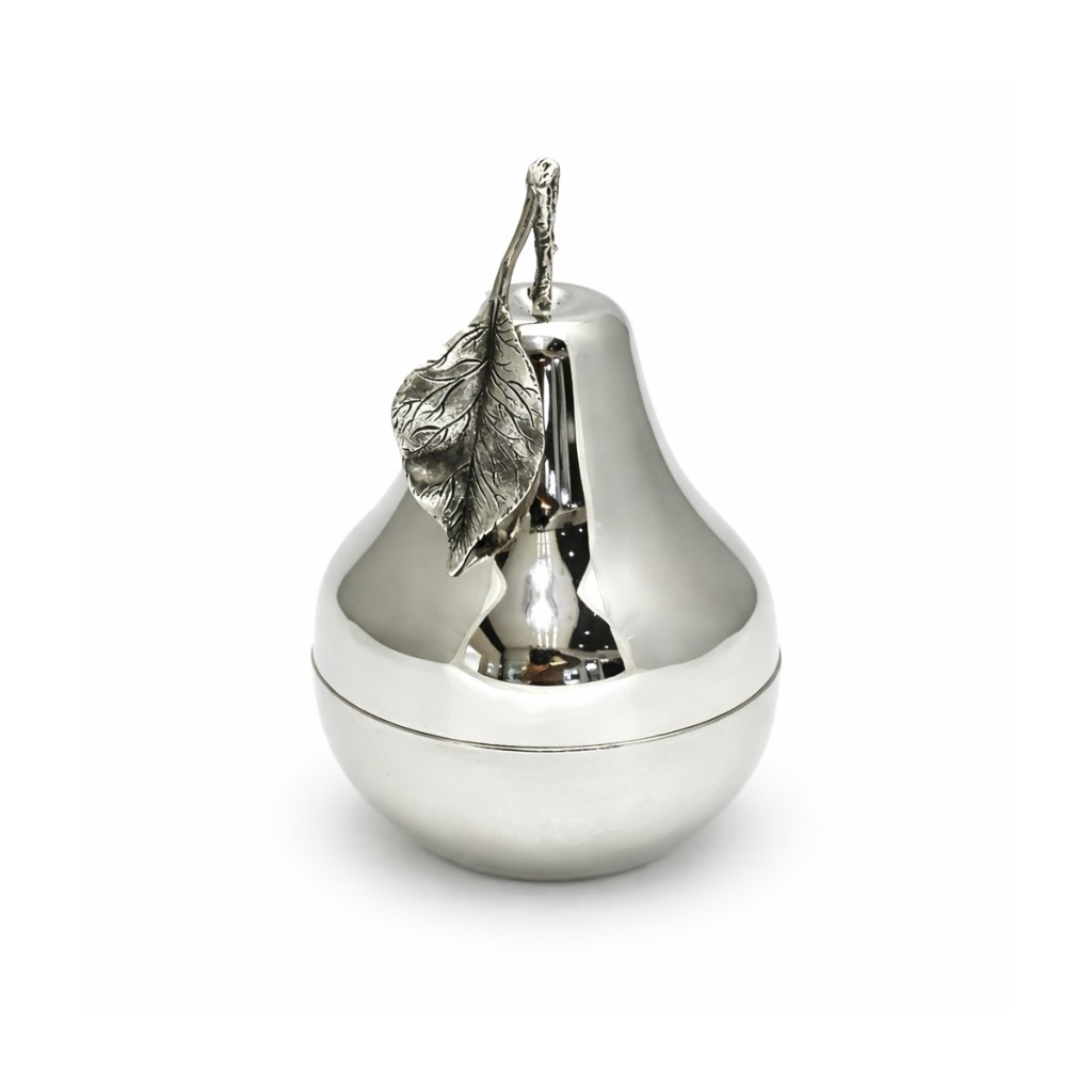Pear design box 800 silver, Tacchi Ennio - 