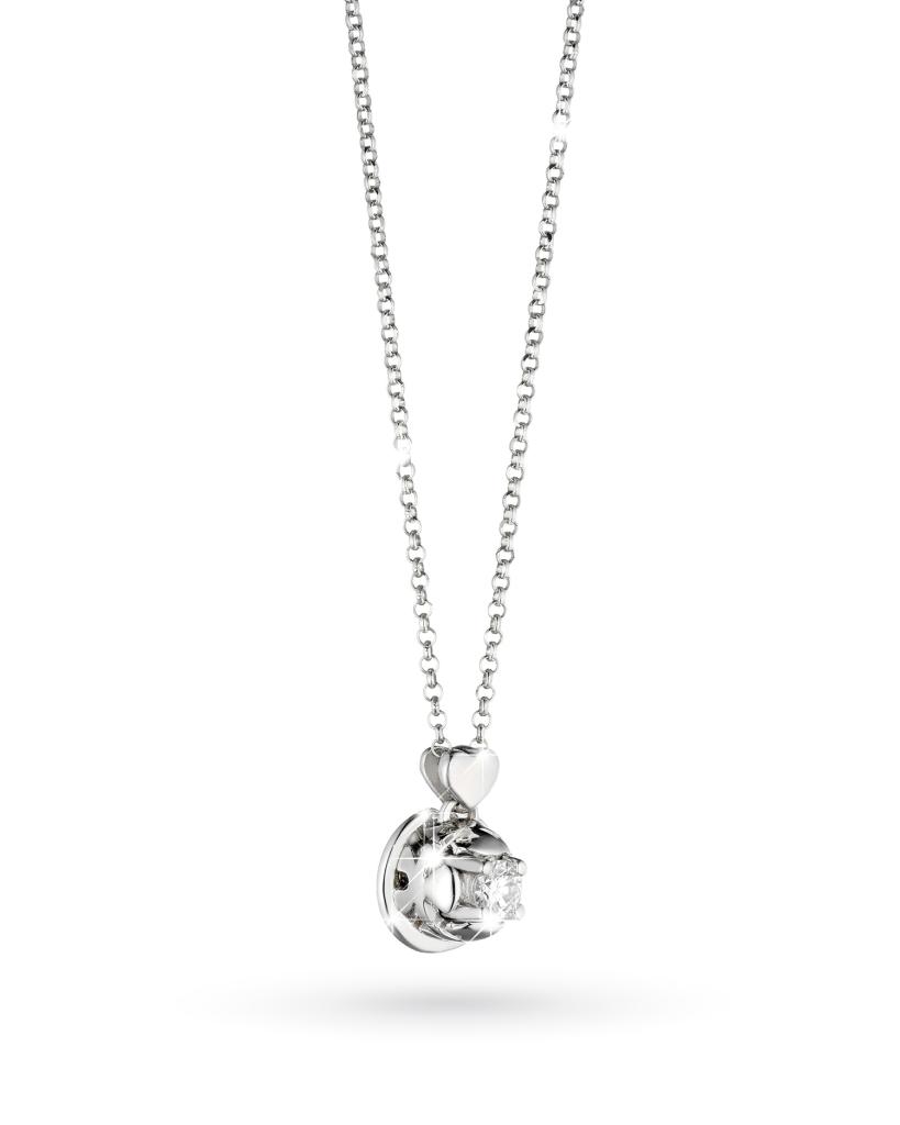 Puntoluce leBebe LBB234 oro bianco bimbo e diamante 0,21ct - LE BEBE