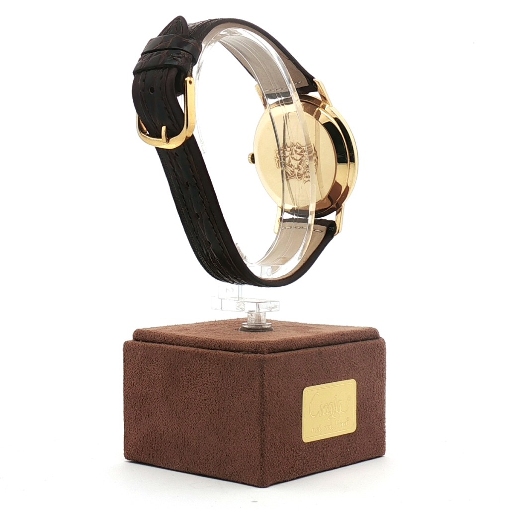  Longines Flagship 350 Oro giallo 18kt Automatico Silver 35 mm - LONGINES