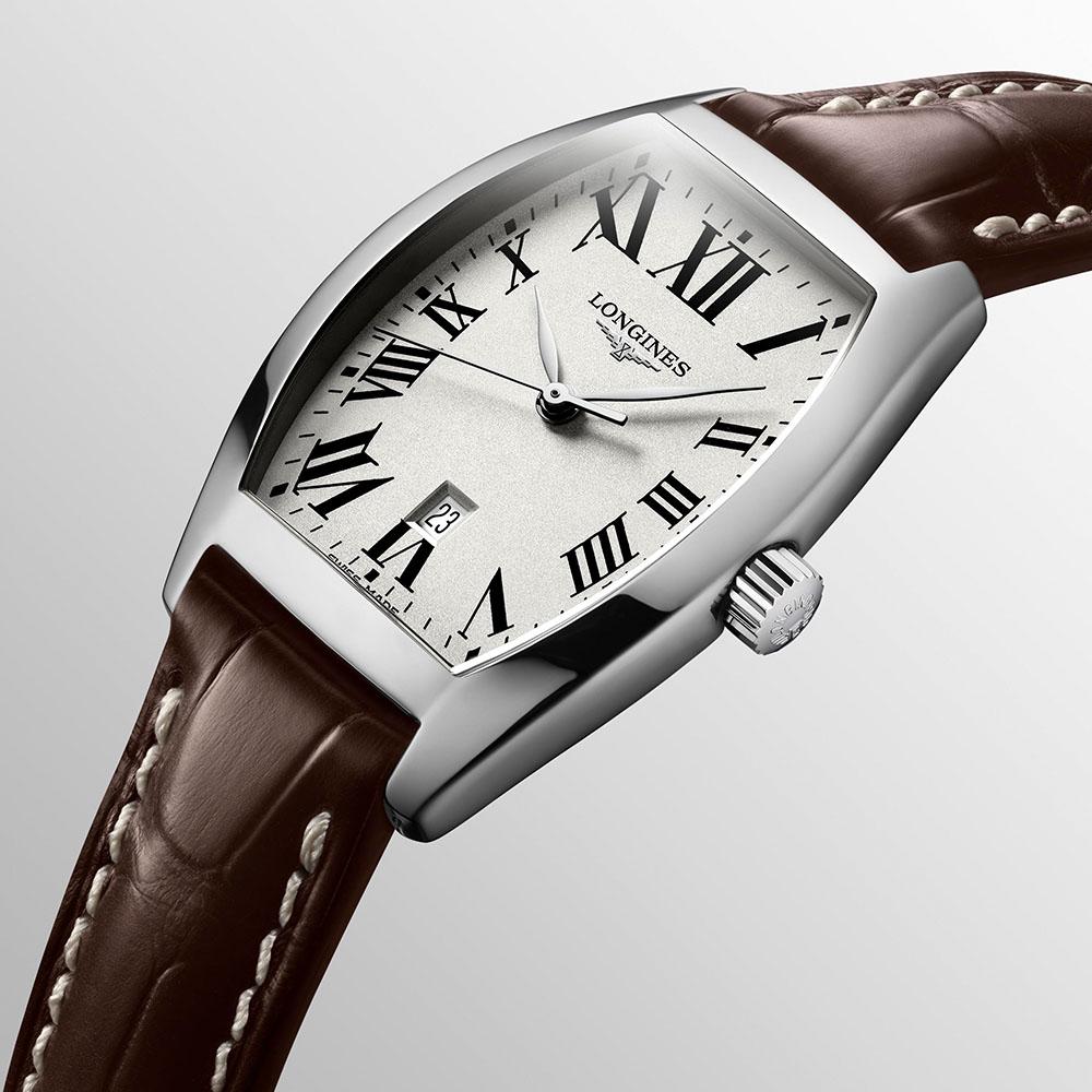  Longines Evidenza L2.155.4.71.5 Al Quarzo 26 x 30.60 mm - LONGINES