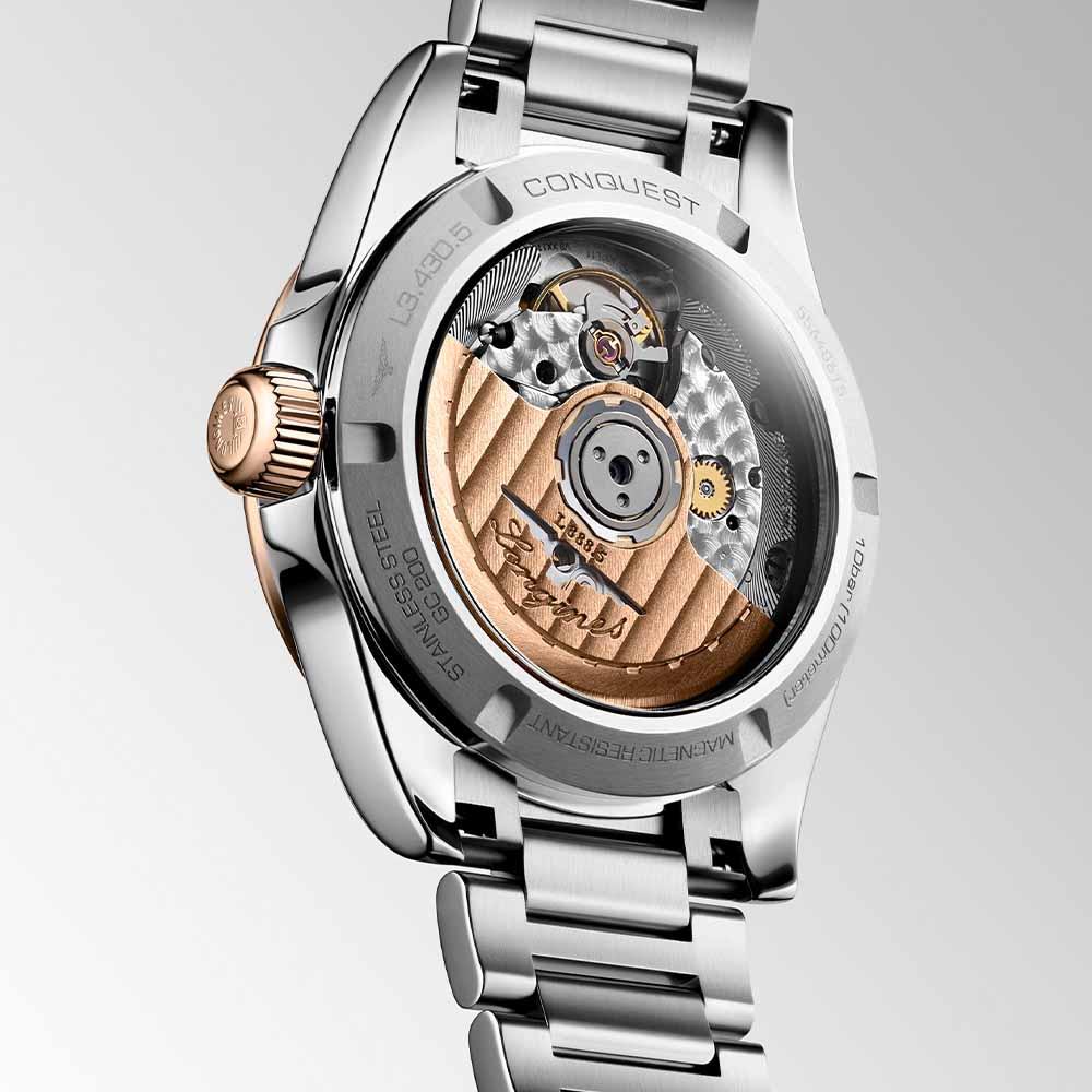  Longines Conquest L3.430.5.92.6 Automatico 34 mm - LONGINES