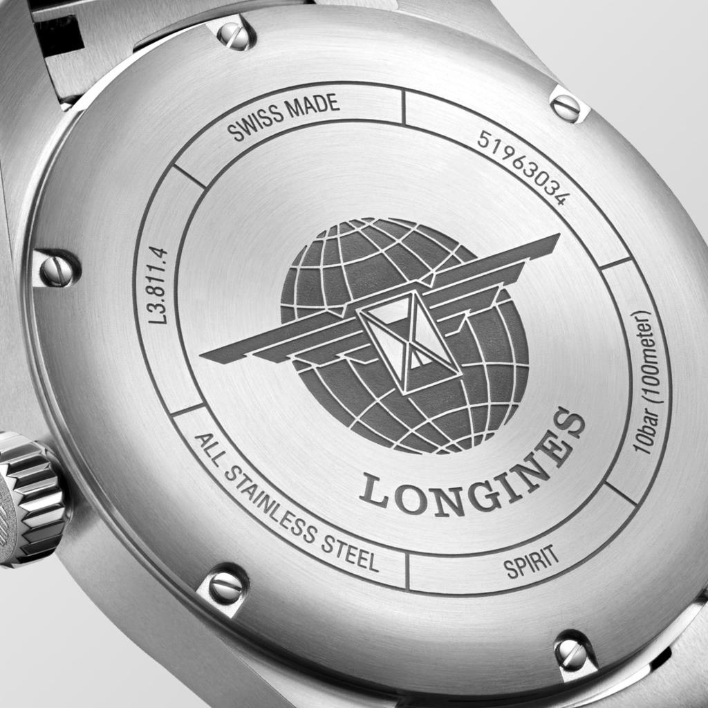  Longines Spirit L3.811.4.93.6 Automatico 42 mm - LONGINES