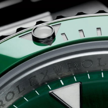 Dettaglio lunetta orologio