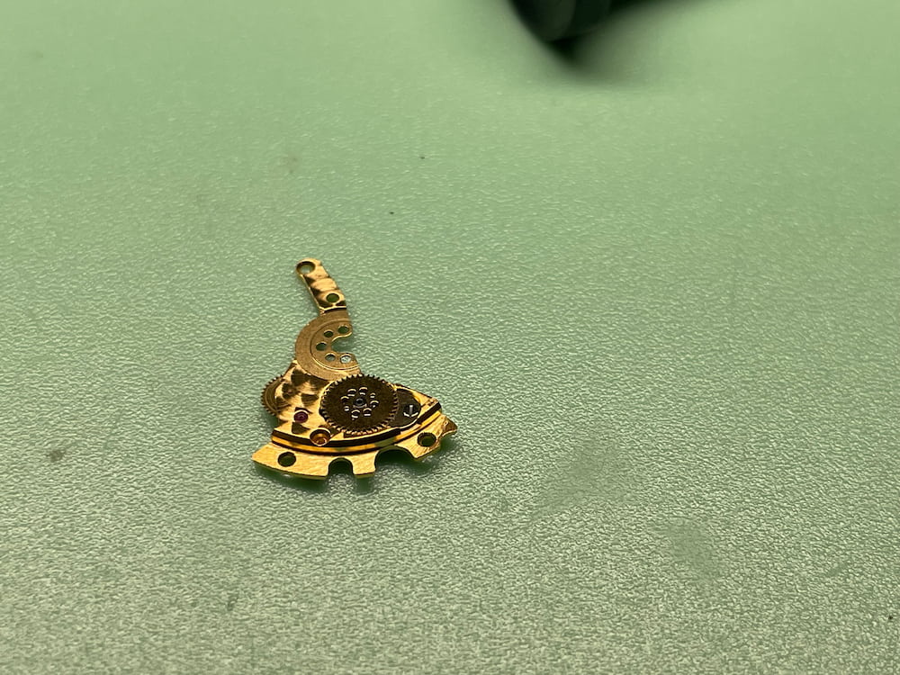 Scappamento e bilanciere orologio