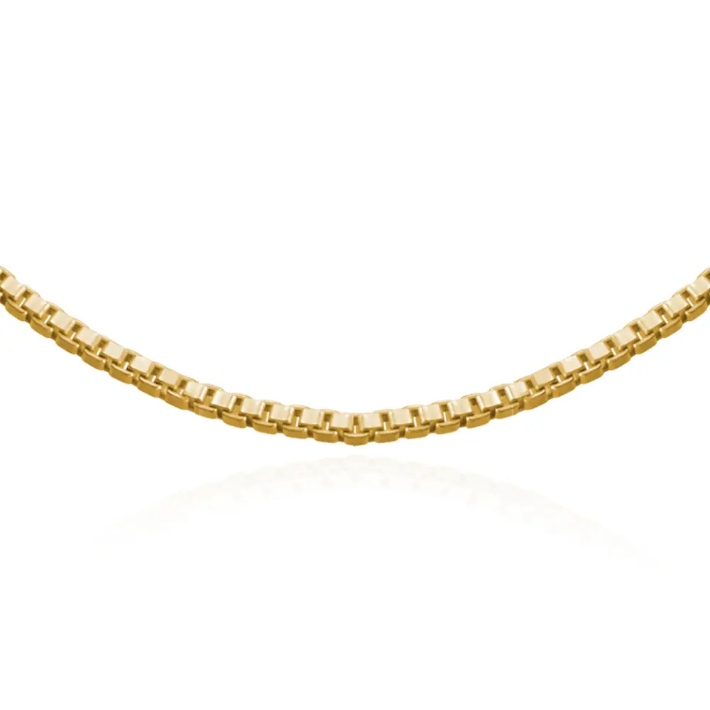 Catena oro maglia Box